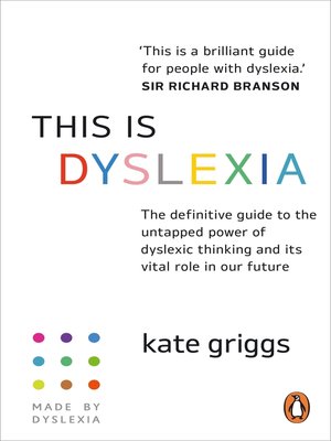 cover image of This is Dyslexia